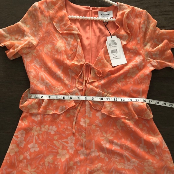 Women’s Highline collective ruffle romper sz L - Picture 13 of 16